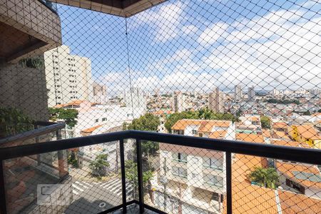 Vista da Sala  de apartamento para alugar com 3 quartos, 105m² em Vila Valparaiso, Santo André