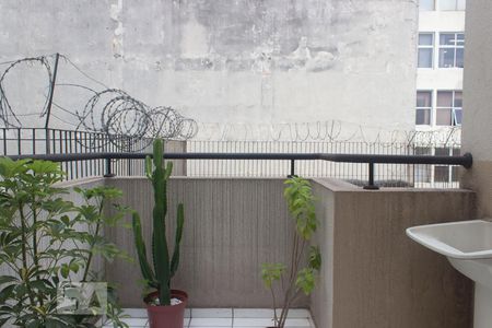 Studio para alugar com 42m², 1 quarto e sem vagaVaranda