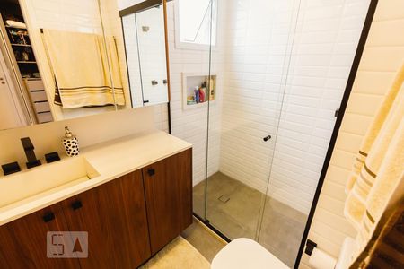 Apartamento à venda com 103m², 3 quartos e 2 vagasBanheiro da Suíte 1