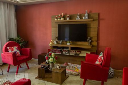 sala do primeiro andar de casa à venda com 5 quartos, 441m² em Tijuca, Rio de Janeiro