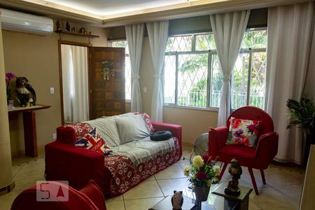 sala do primeiro andar de casa à venda com 5 quartos, 441m² em Tijuca, Rio de Janeiro