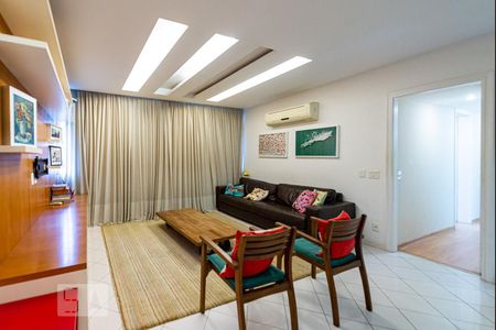 Sala de apartamento para alugar com 4 quartos, 180m² em Lagoa, Rio de Janeiro