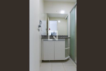 Apartamento à venda com 30m², 1 quarto e 1 vaga Apartamento à venda com 30m², 1 quarto e 1 vagaDetalhe banheiro