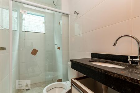 Banheiro  de apartamento à venda com 1 quarto, 35m² em Parque Boturussu, São Paulo