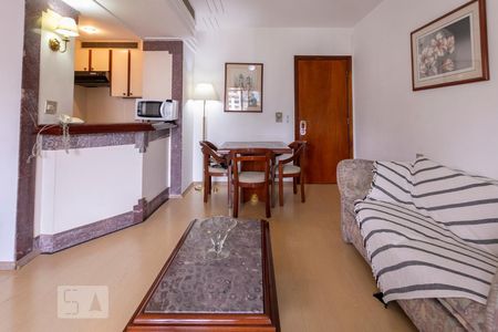 Sala de apartamento para alugar com 1 quarto, 44m² em Jardim Paulistano, São Paulo