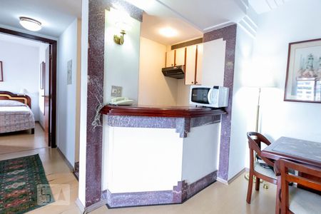 Sala de apartamento para alugar com 1 quarto, 44m² em Jardim Paulistano, São Paulo