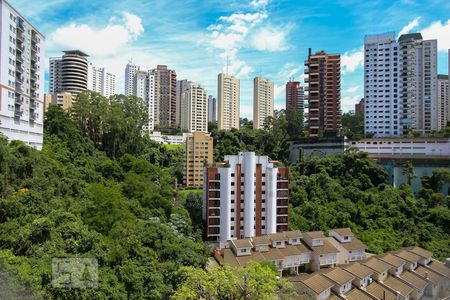 Apartamento à venda com 118m², 3 quartos e 3 vagasVista da varanda da sala