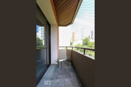 Varanda da sala de apartamento à venda com 3 quartos, 118m² em Jardim Ampliacao, São Paulo