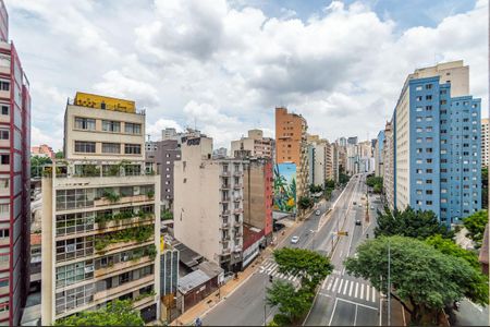 Vista de apartamento para alugar com 1 quarto, 70m² em Bela Vista, São Paulo