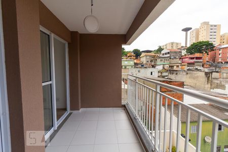 Varanda  de apartamento à venda com 2 quartos, 50m² em Jardim Roberto, Osasco