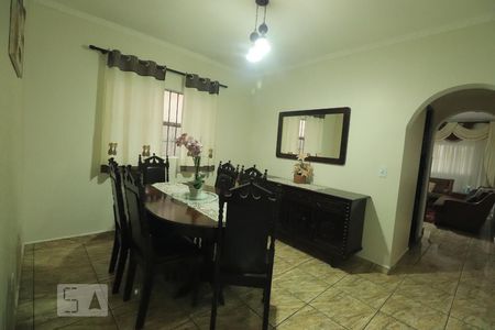 Sala de Jantar de casa à venda com 3 quartos, 198m² em Jardim Rina, Santo André