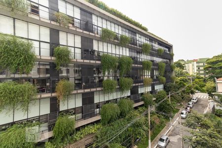 Vista da varanda de apartamento para alugar com 1 quarto, 33m² em Vila Madalena, São Paulo