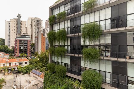 Vista da varanda de apartamento para alugar com 1 quarto, 33m² em Vila Madalena, São Paulo