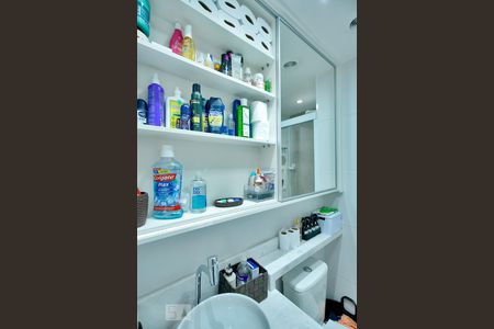 Apartamento para alugar com 34m², 2 quartos e sem vagaDetalhe banheiro