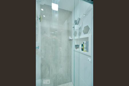 Apartamento para alugar com 34m², 2 quartos e sem vagaDetalhe banheiro