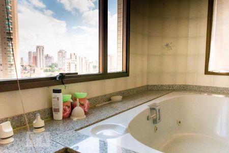 Apartamento para alugar com 300m², 6 quartos e 4 vagasBanheiro da Suíte master - Banheira