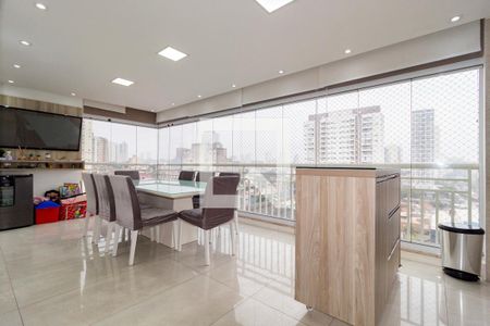 Varanda de apartamento à venda com 3 quartos, 101m² em Vila Prudente, São Paulo