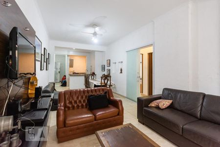 Sala de apartamento para alugar com 2 quartos, 109m² em Embaré, Santos
