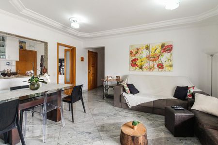 Sala de apartamento à venda com 4 quartos, 122m² em Mooca, São Paulo