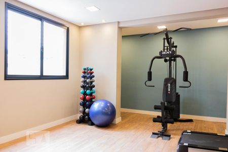 Studio para alugar com 26m², 1 quarto e sem vaga Studio para alugar com 26m², 1 quarto e sem vagaÁrea comum - Academia