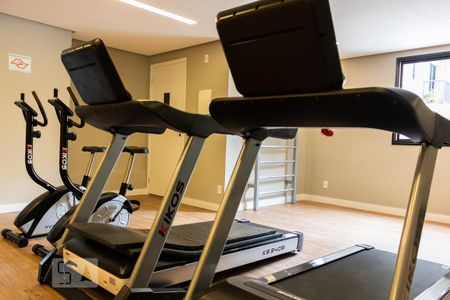 Studio para alugar com 26m², 1 quarto e sem vaga Studio para alugar com 26m², 1 quarto e sem vagaÁrea comum - Academia
