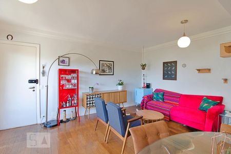 Sala de apartamento para alugar com 3 quartos, 134m² em Real Parque, São Paulo