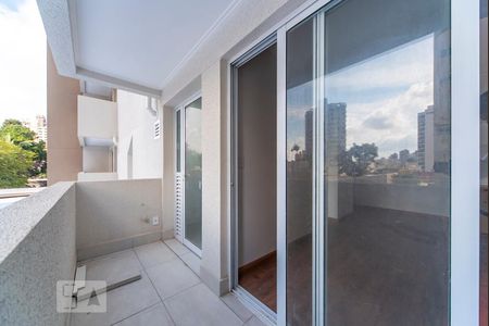 Varanda da Sala de apartamento à venda com 2 quartos, 64m² em Centro, Santo André