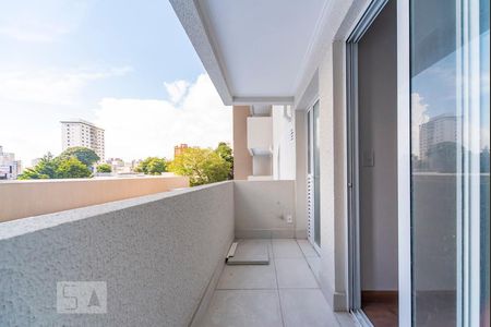 Varanda da Sala de apartamento à venda com 2 quartos, 64m² em Centro, Santo André