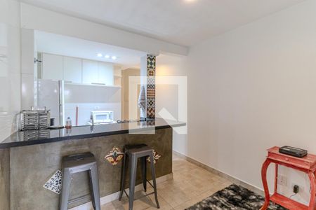 Cozinha de kitnet/studio para alugar com 1 quarto, 38m² em República, São Paulo