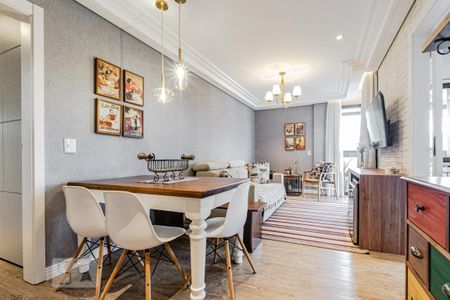 Sala de apartamento à venda com 2 quartos, 90m² em Mercês, Curitiba