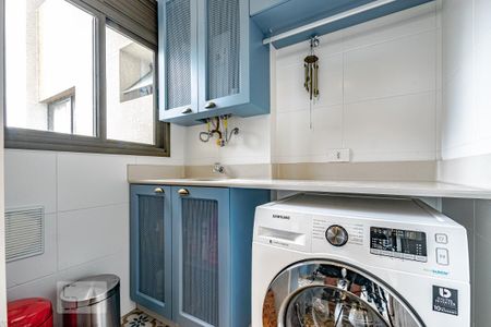 Área de Serviço de apartamento à venda com 2 quartos, 90m² em Mercês, Curitiba