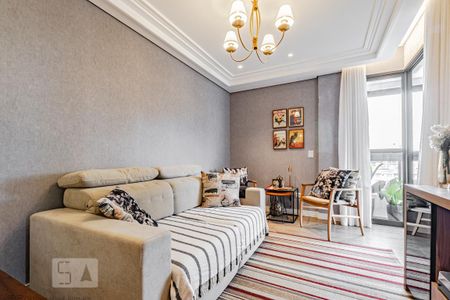 Sala de apartamento à venda com 2 quartos, 90m² em Mercês, Curitiba