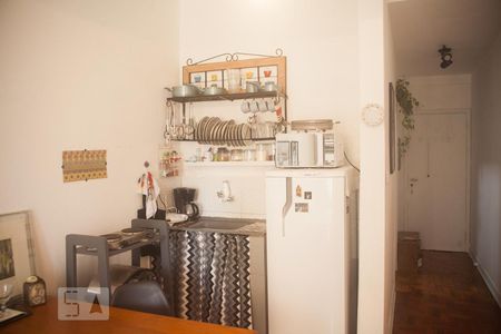 Sala/Cozinha de kitnet/studio para alugar com 1 quarto, 33m² em Centro Histórico de São Paulo, São Paulo