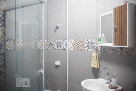 Banheiro de kitnet/studio para alugar com 1 quarto, 33m² em Centro Histórico de São Paulo, São Paulo