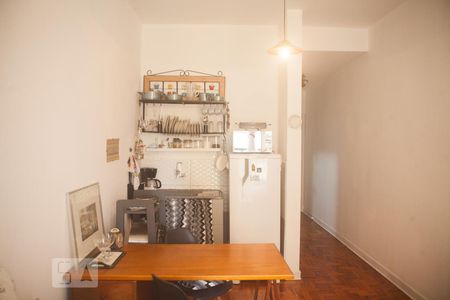 Sala/Cozinha de kitnet/studio para alugar com 1 quarto, 33m² em Centro Histórico de São Paulo, São Paulo