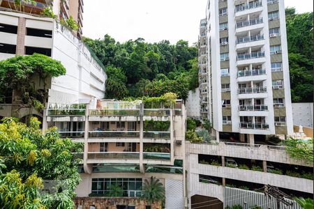 Vista da Varanda da Sala de apartamento à venda com 3 quartos, 140m² em Leblon, Rio de Janeiro
