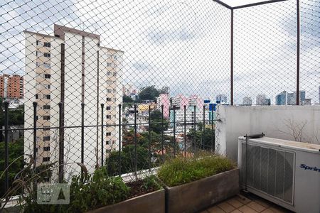 Varanda do quarto de apartamento à venda com 4 quartos, 220m² em Vila Morumbi, São Paulo