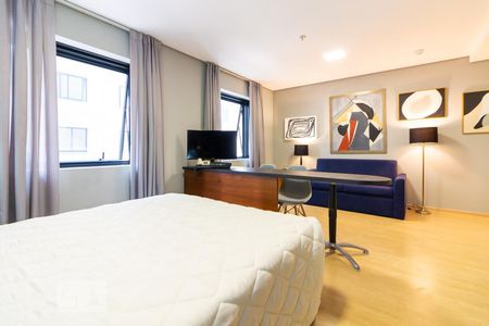 Studio à venda com 35m², 1 quarto e 1 vagaQuarto