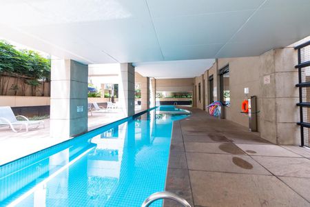 Studio à venda com 35m², 1 quarto e 1 vagaPiscina