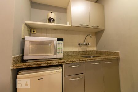 Studio à venda com 35m², 1 quarto e 1 vagaCozinha