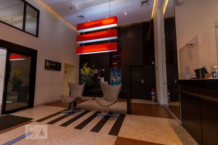 Studio à venda com 35m², 1 quarto e 1 vagaEntrada