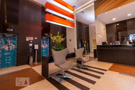 Studio à venda com 35m², 1 quarto e 1 vagaEntrada