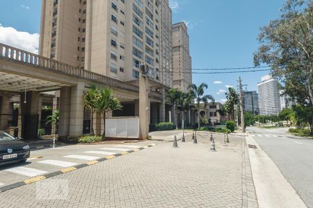 Apartamento para alugar com 78m², 1 quarto e 2 vagasFachada do Condomínio