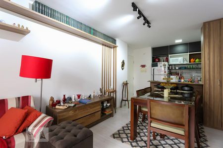 Sala de apartamento à venda com 2 quartos, 74m² em Jardim Caboré, São Paulo