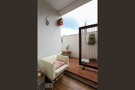 Varanda da sala de apartamento à venda com 2 quartos, 74m² em Jardim Caboré, São Paulo