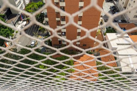 Vista da Sala de apartamento para alugar com 2 quartos, 88m² em Itaim Bibi, São Paulo