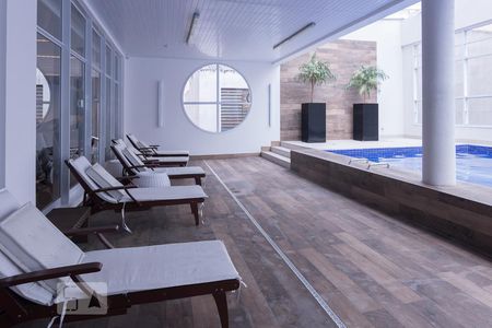 Apartamento para alugar com 36m², 1 quarto e 1 vaga Apartamento para alugar com 36m², 1 quarto e 1 vagaPiscina