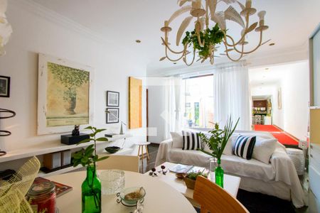 Sala de estar de casa à venda com 4 quartos, 277m² em Vila Valparaíso, Santo André