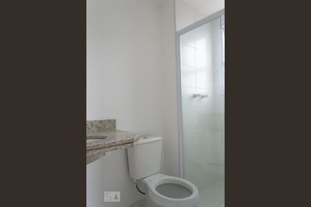 Apartamento para alugar com 54m², 2 quartos e 1 vaga Apartamento para alugar com 54m², 2 quartos e 1 vagaBanheiro da Suíte