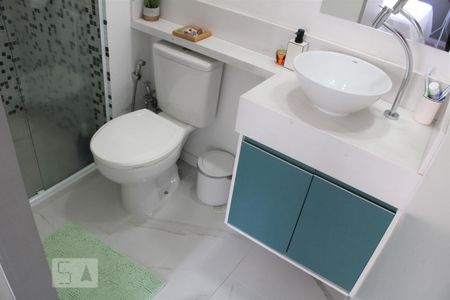 Apartamento para alugar com 31m², 1 quarto e sem vagaBanheiro da Suíte
